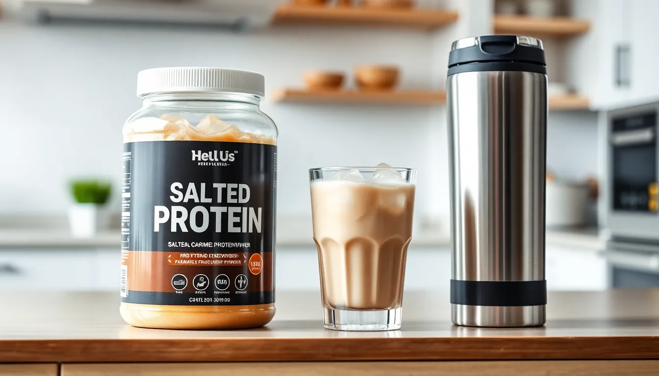 Best Salted Caramel Protein Shake Recipe (Ready in 5 Minutes!) 8 Best Salted Caramel Protein Shake Recipe (Ready in 5 Minutes!) 7