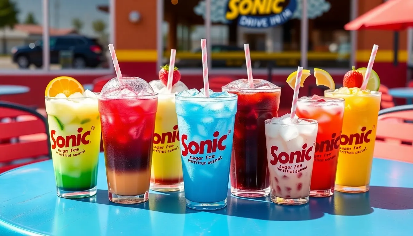 Sonic Sugar Free Drinks: Complete Guide to Low-Calorie Menu Options & Custom Orders 7