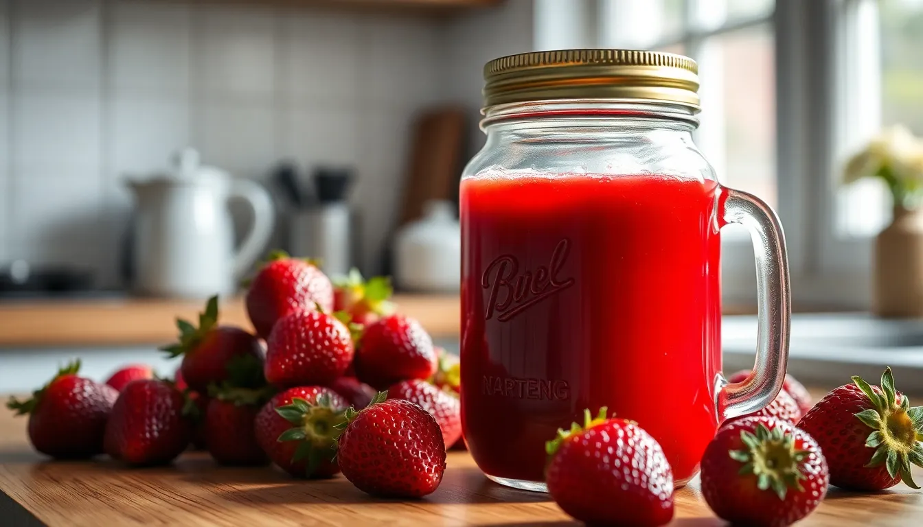 Homemade Strawberry Coffee Syrup Recipe: Easy 30-Minute Guide for Coffee Lovers 8 Homemade Strawberry Coffee Syrup Recipe: Easy 30-Minute Guide for Coffee Lovers 7