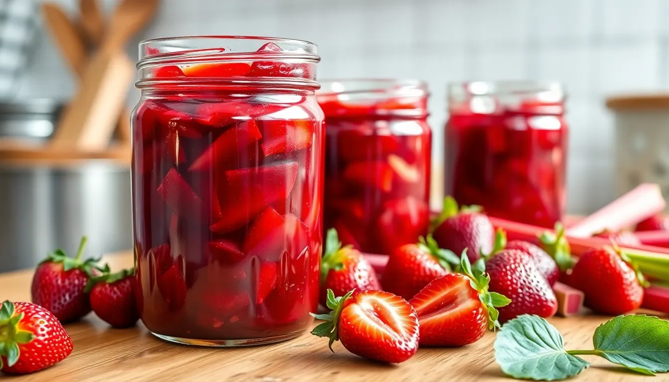 How to Make Perfect Strawberry Rhubarb Jam: Easy Homemade Recipe + Storage Tips 7