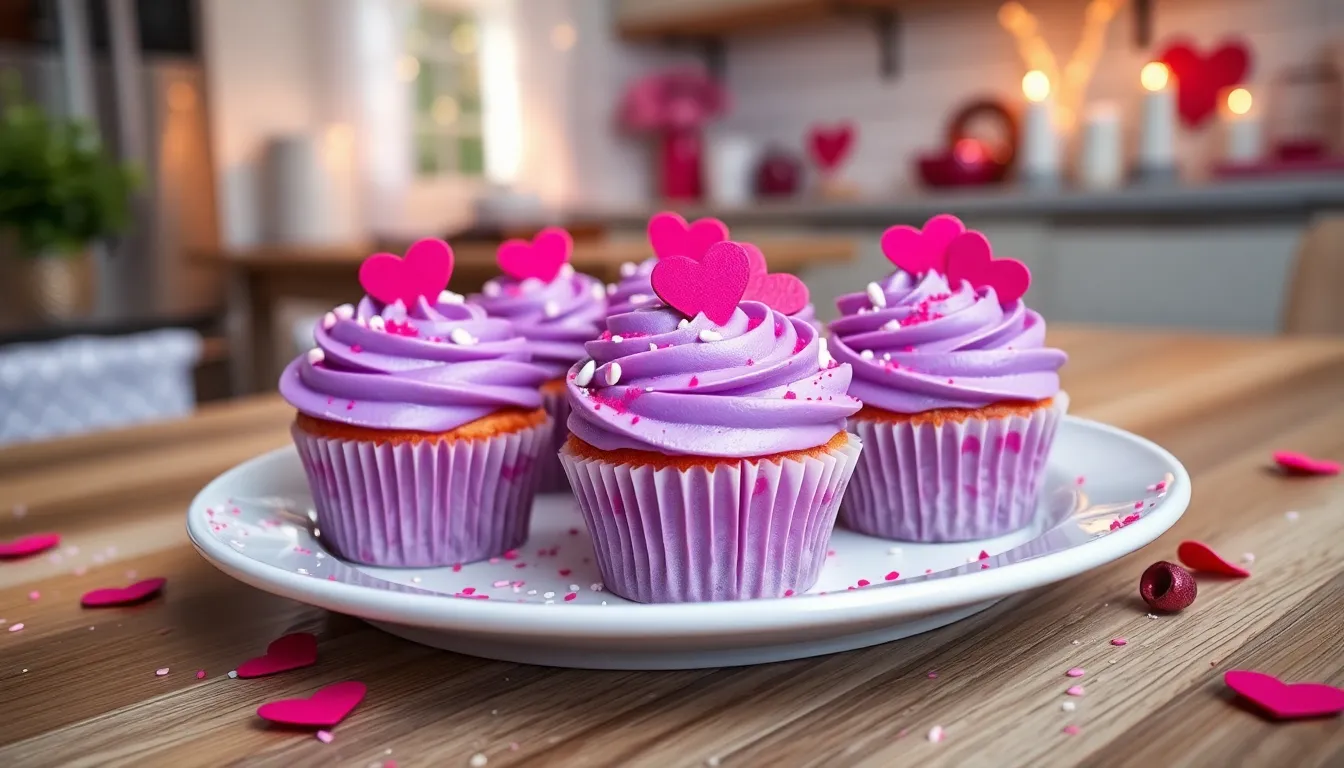 12 Romantic Valentine's Day Cupcake Ideas That'll Make Hearts Skip a Beat 7