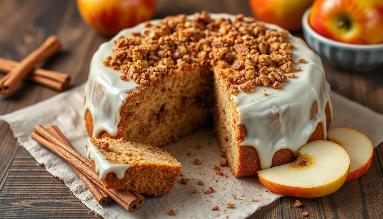Easy Apple Cinnamon Coffee Cake Recipe with Crumb Topping (Perfect for Brunch!) 9