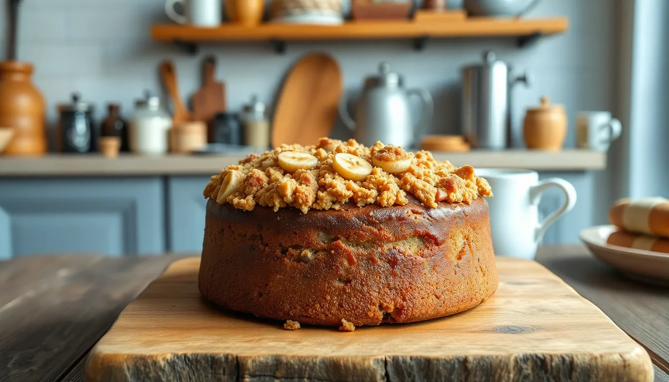 Easy Banana Coffee Cake Recipe - Moist, Delicious & Perfect for Brunch 9