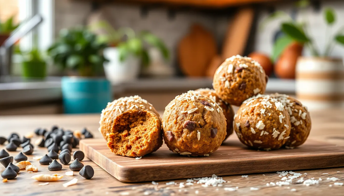 Healthy Carrot Cake Protein Balls Recipe (No-Bake + 90 Calories Each!) 10 Healthy Carrot Cake Protein Balls Recipe (No-Bake + 90 Calories Each!) 9