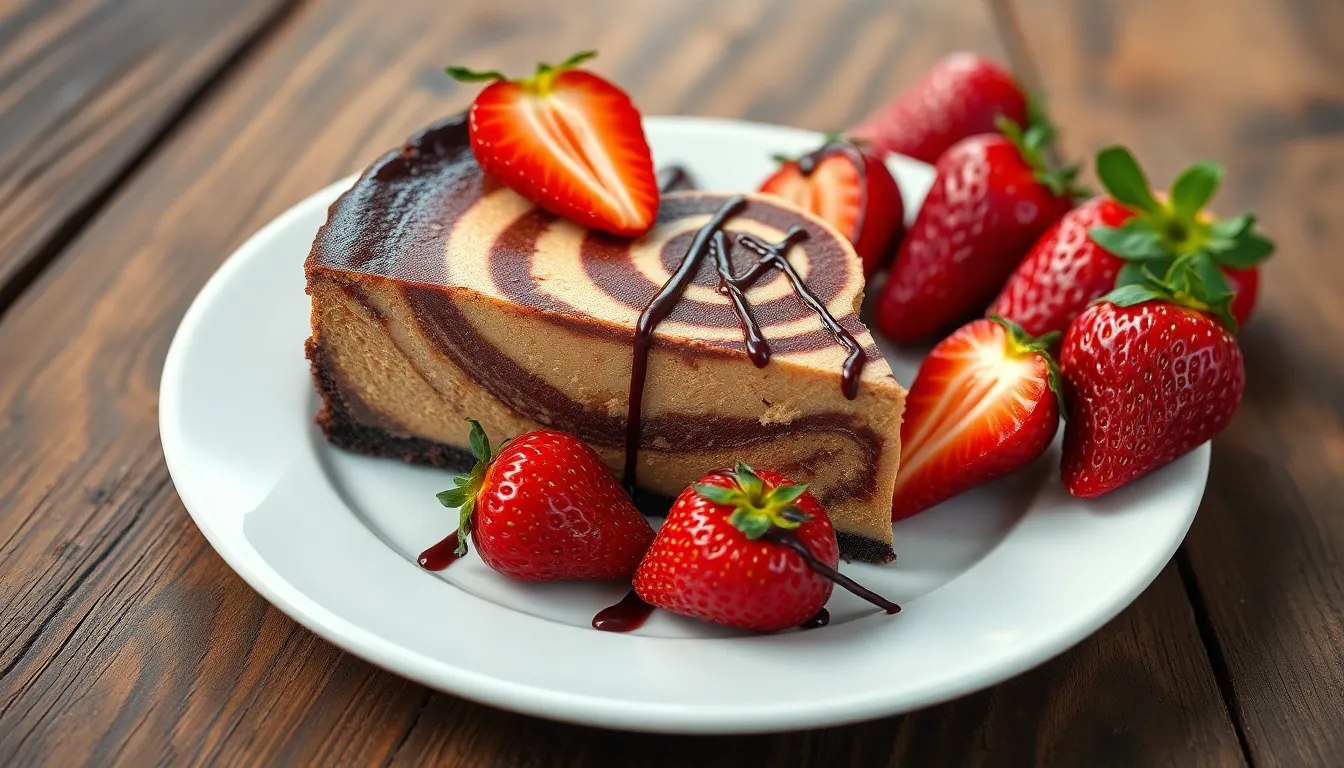 Perfect Chocolate Swirl Cheesecake Recipe: Creamy, Rich & Bakery-Style 9
