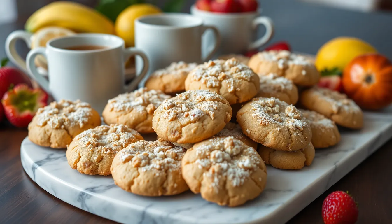 Coffee Cake Cookies Recipe: Easy Cinnamon Streusel Treats in 30 Minutes 10 Coffee Cake Cookies Recipe: Easy Cinnamon Streusel Treats in 30 Minutes 9