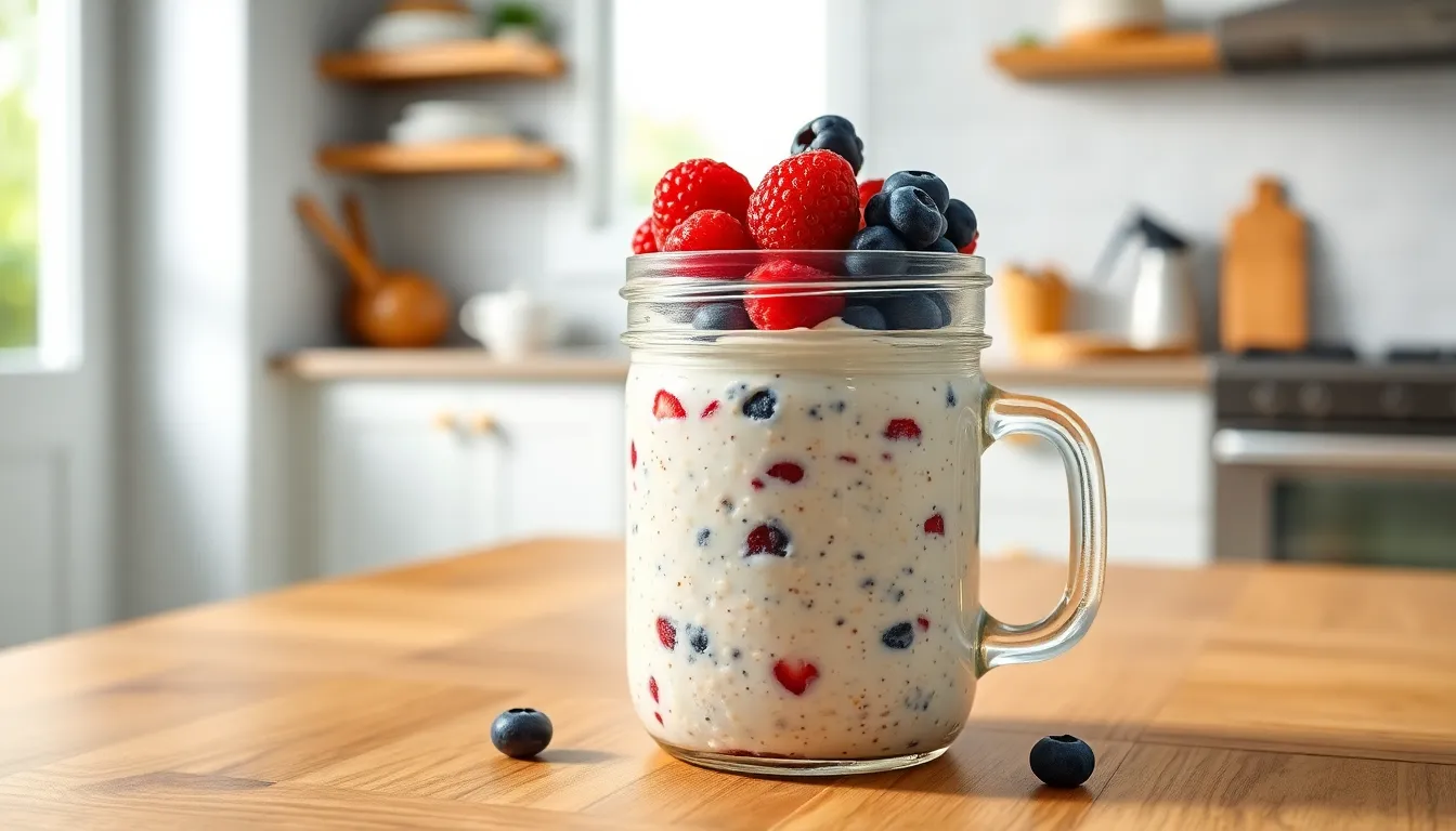 Cottage Cheese Overnight Oats: 15g Protein Breakfast Ready in 5 Minutes 10 Cottage Cheese Overnight Oats: 15g Protein Breakfast Ready in 5 Minutes 9