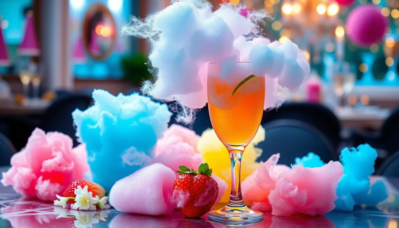 Cotton Candy Champagne: Magical 2-Ingredient Cocktail Recipe That Wow Guests 9