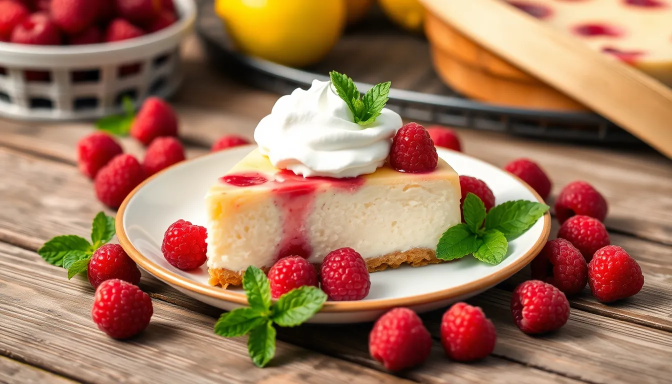 Easy Lemon Raspberry Cheesecake Recipe - Perfect Creamy Dessert for Any Occasion 10 Easy Lemon Raspberry Cheesecake Recipe - Perfect Creamy Dessert for Any Occasion 9