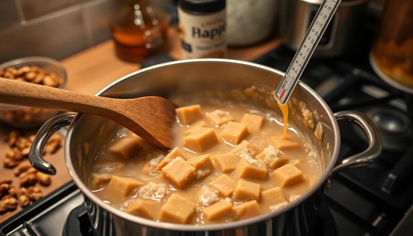 Perfect Maple Walnut Fudge Recipe: Easy Homemade Holiday Treat in 30 Minutes 9