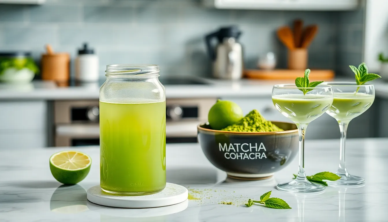 7 Stunning Matcha Green Tea Cocktail Recipes That'll Wow Your Guests 10 7 Stunning Matcha Green Tea Cocktail Recipes That'll Wow Your Guests 9