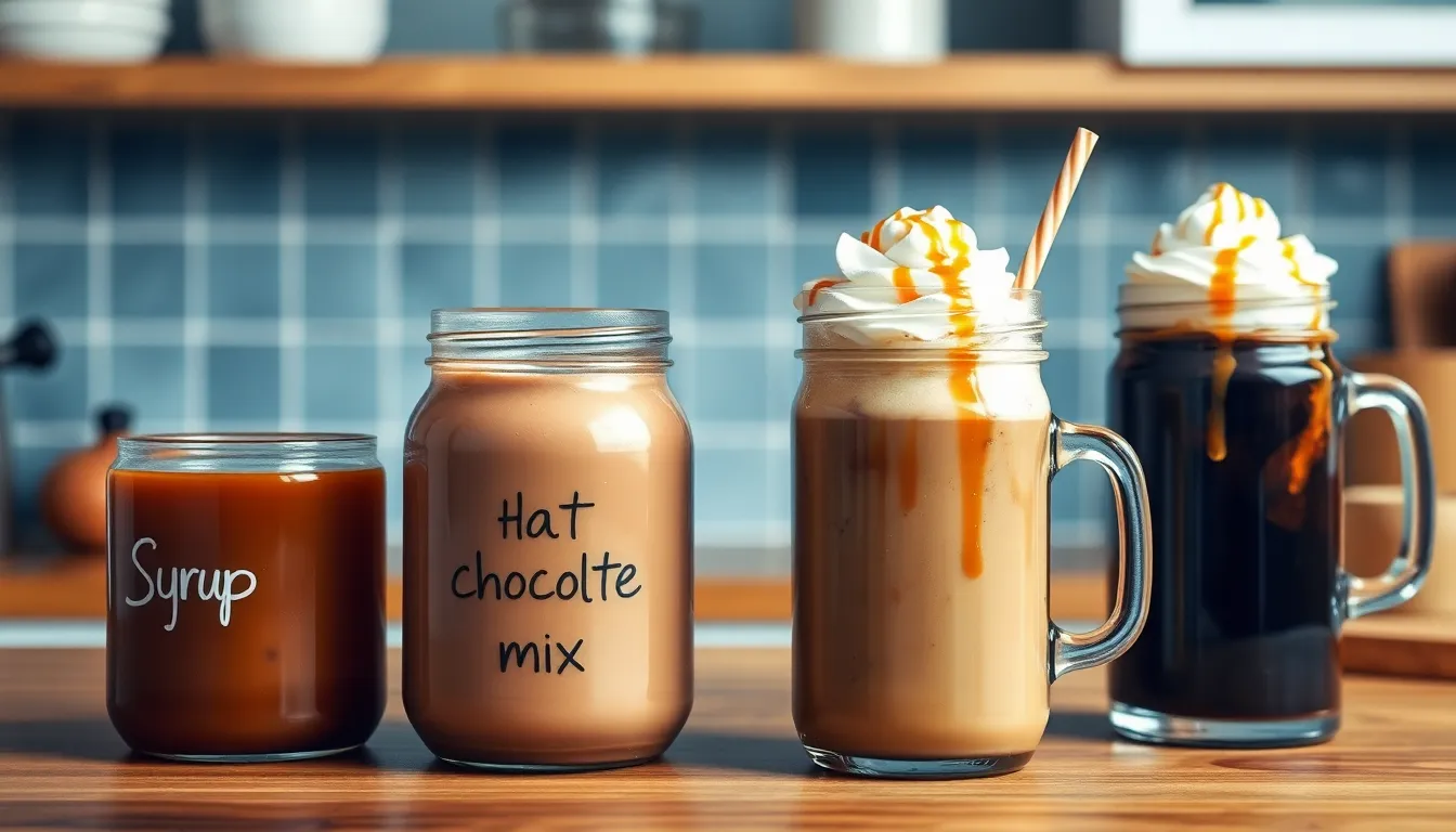 Easy Mocha Caramel Iced Coffee Recipe - Better Than Starbucks & Half the Price 9