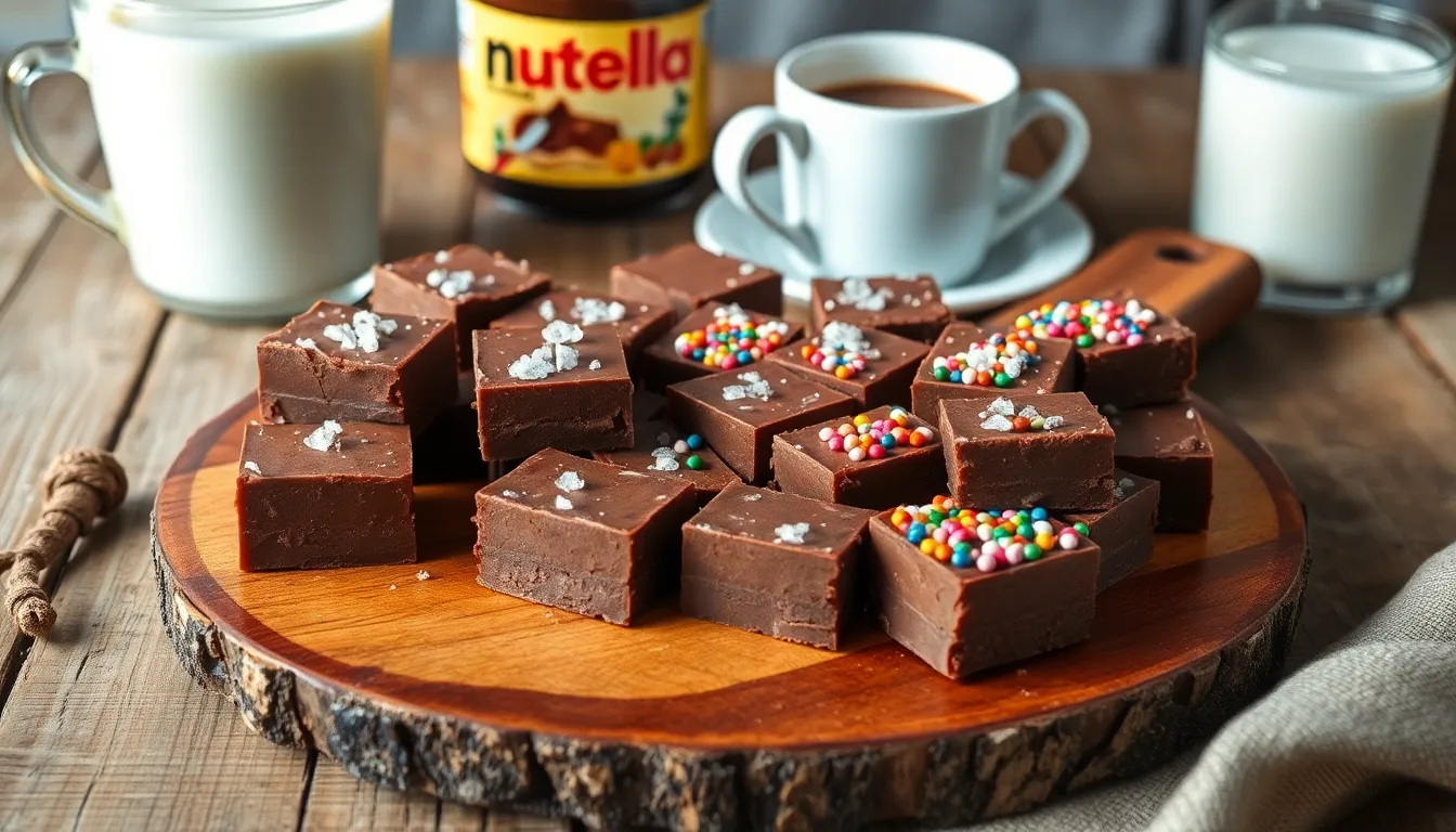 Easy 3-Ingredient Nutella Fudge Recipe (Ready in 2 Hours!) 9