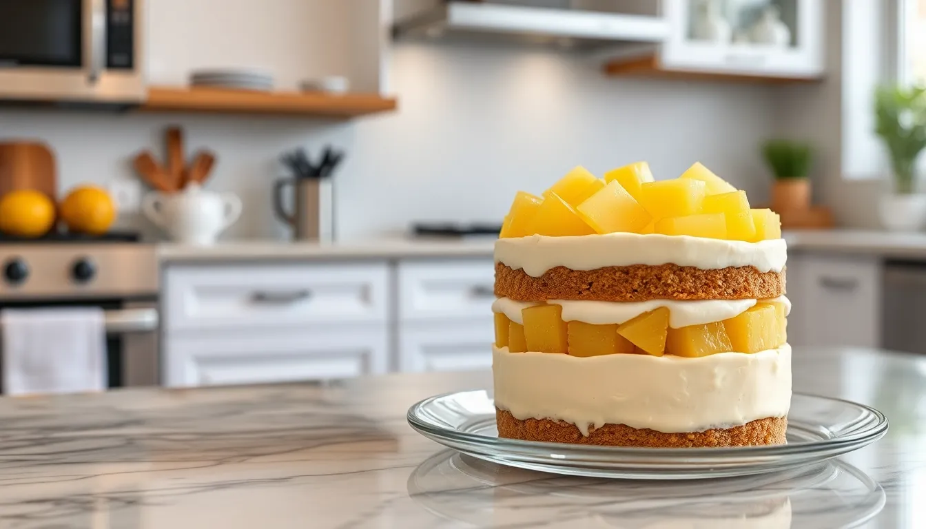 Easy Pineapple Paradise Recipe: No-Bake Tropical Dessert for Summer 10 Easy Pineapple Paradise Recipe: No-Bake Tropical Dessert for Summer 9