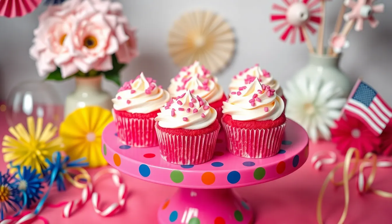 Pink Velvet Cupcakes: Easy Recipe with Cream Cheese Frosting (Better Than Red!) 9