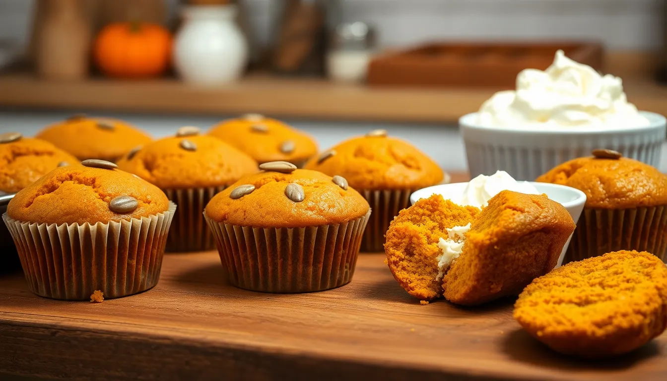 Easy Pumpkin Cottage Cheese Muffins Recipe - Moist, Protein-Packed & Perfect for Fall 9
