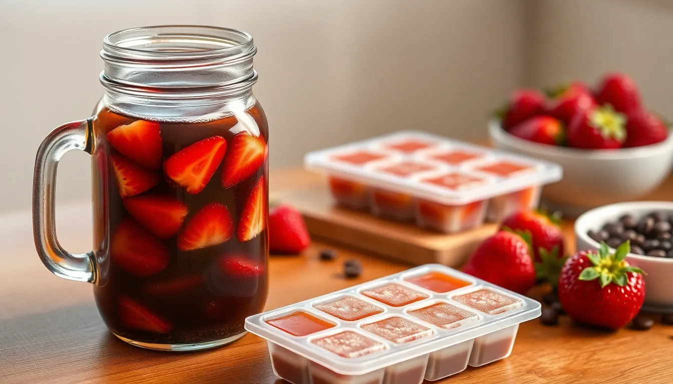 Homemade Strawberry Coffee Syrup Recipe: Easy 30-Minute Guide for Coffee Lovers 10 Homemade Strawberry Coffee Syrup Recipe: Easy 30-Minute Guide for Coffee Lovers 9