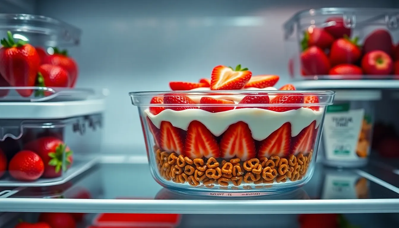 Easy Strawberry Pretzel Salad Recipe: 3-Layer Sweet & Salty Dessert 9