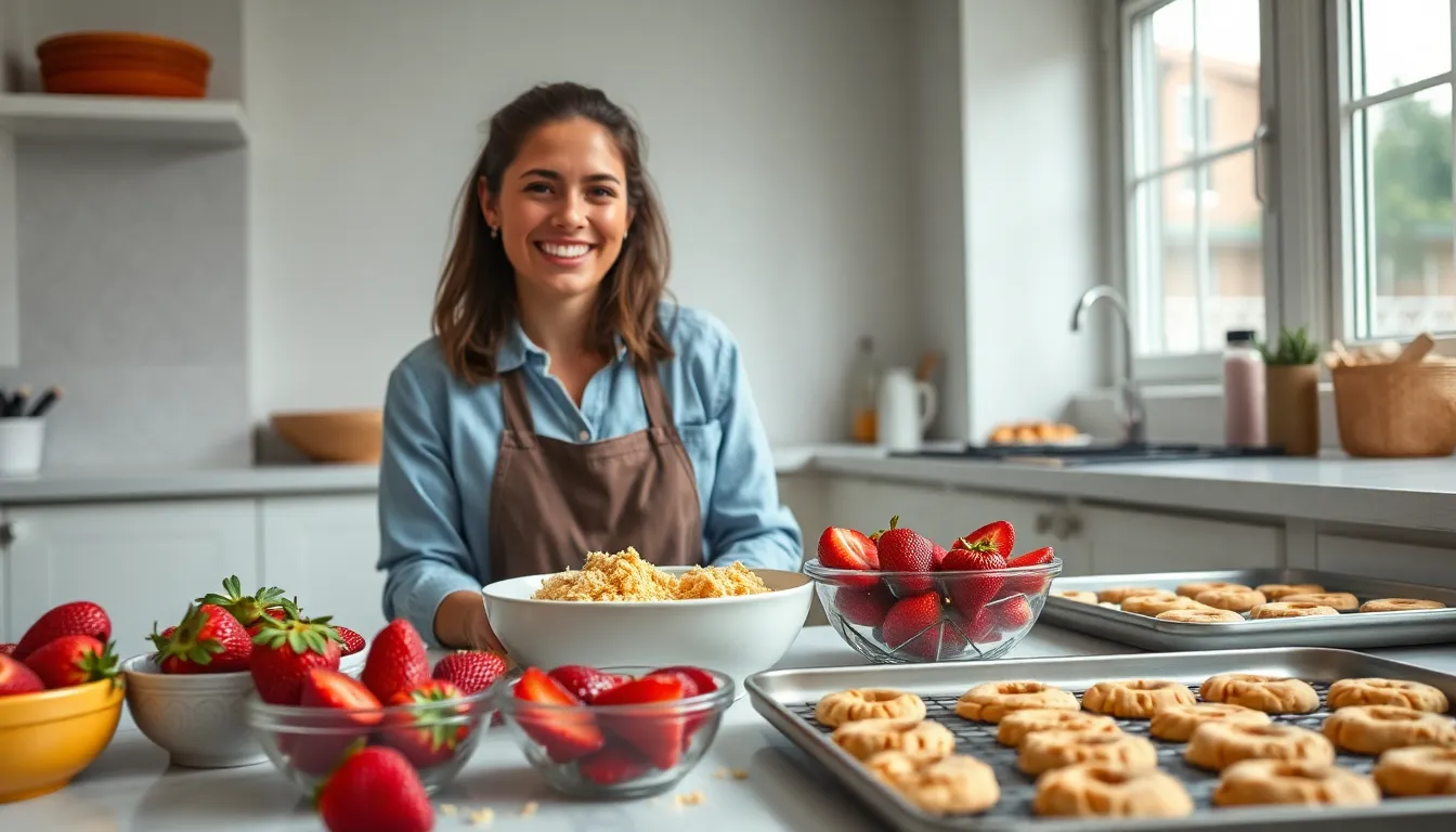 Easy Strawberry Shortcake Cookies Recipe (Better Than the Classic Dessert!) 9