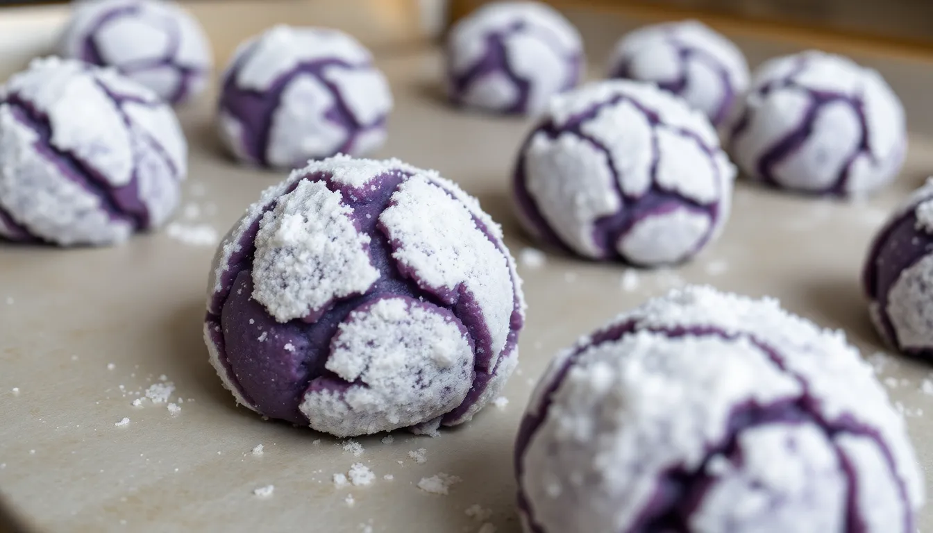 Ube Crinkle Cookies: Easy Purple Filipino Recipe That Will Wow Everyone 10 Ube Crinkle Cookies: Easy Purple Filipino Recipe That Will Wow Everyone 9