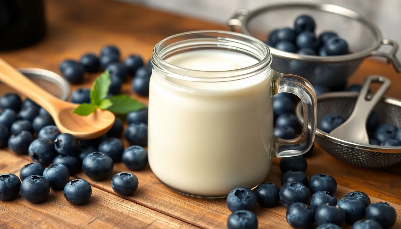 Homemade Blueberry Cobbler Coffee Creamer Recipe (Ready in 15 Minutes!) 11