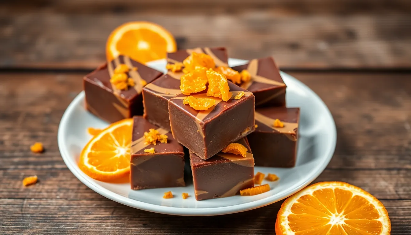 Easy Chocolate Orange Fudge Recipe: Rich, Creamy & Perfect for the Holidays 11