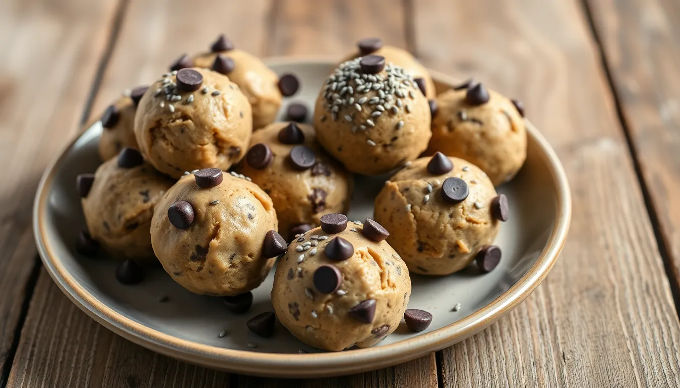 Healthy Cookie Dough Protein Balls Recipe (Ready in 10 Minutes!) 11