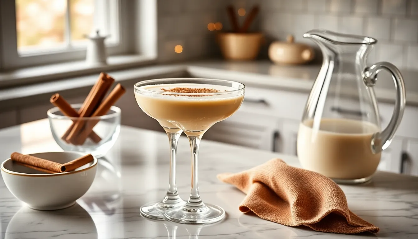 Perfect Eggnog Martini Recipe: Easy Holiday Cocktail for Festive Entertaining 11