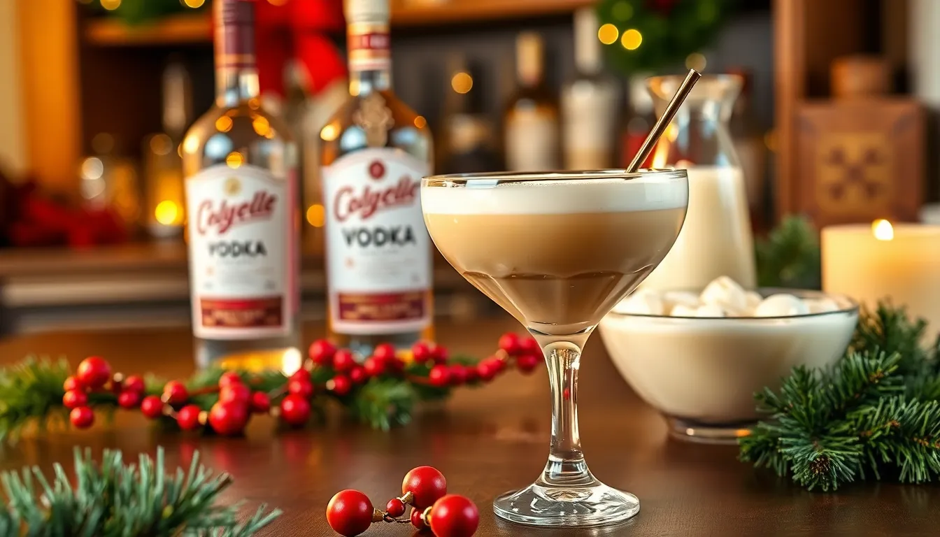 Eggnog White Russian Recipe: Easy Holiday Cocktail in Under 5 Minutes 11