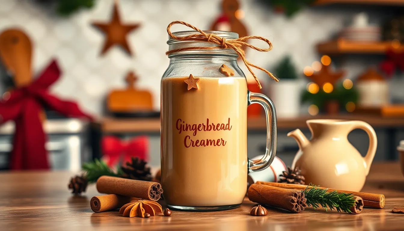 Homemade Gingerbread Coffee Creamer Recipe (Better Than Store-Bought!) 11