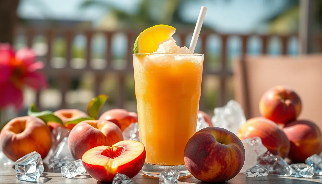 12 Refreshing Peach Drinks to Beat the Heat This Summer (+ Easy Recipes) 11