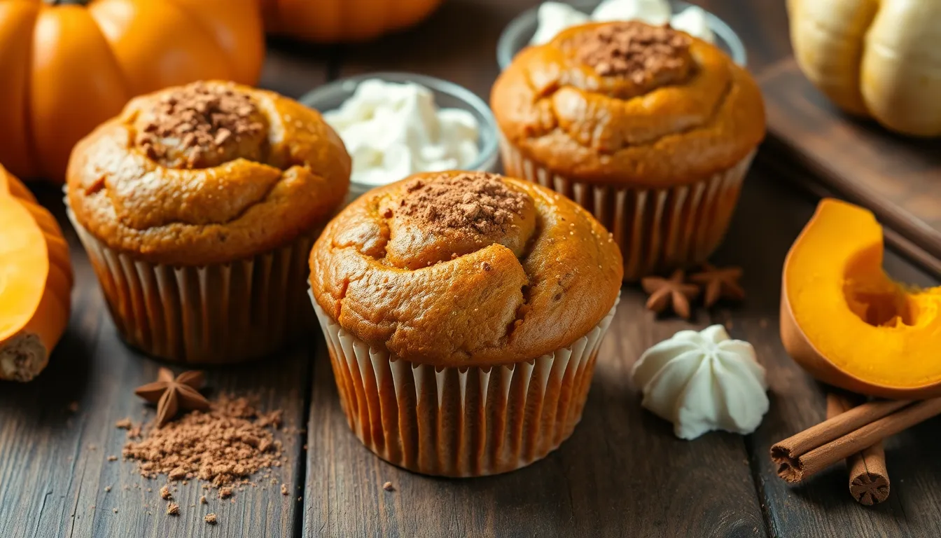 Easy Pumpkin Cottage Cheese Muffins Recipe - Moist, Protein-Packed & Perfect for Fall 11