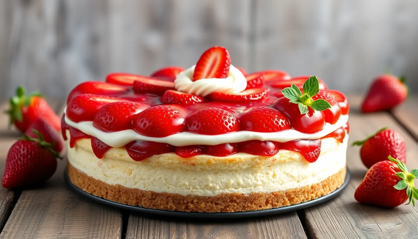 Strawberry Shortcake Cheesecake Recipe: The Ultimate Summer Dessert Guide 12 Strawberry Shortcake Cheesecake Recipe: The Ultimate Summer Dessert Guide 11