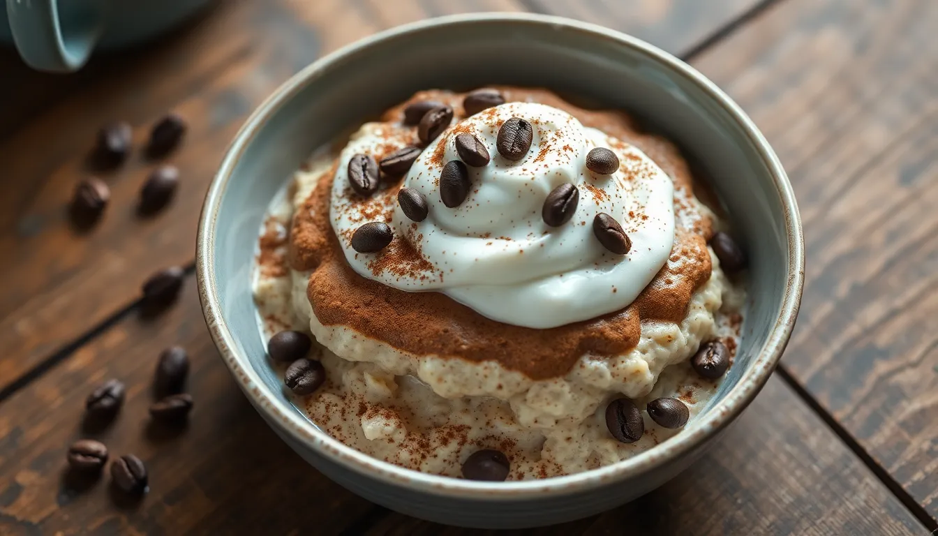 Easy Tiramisu Overnight Oats Recipe: Italian Dessert Meets Healthy Breakfast 12 Easy Tiramisu Overnight Oats Recipe: Italian Dessert Meets Healthy Breakfast 11