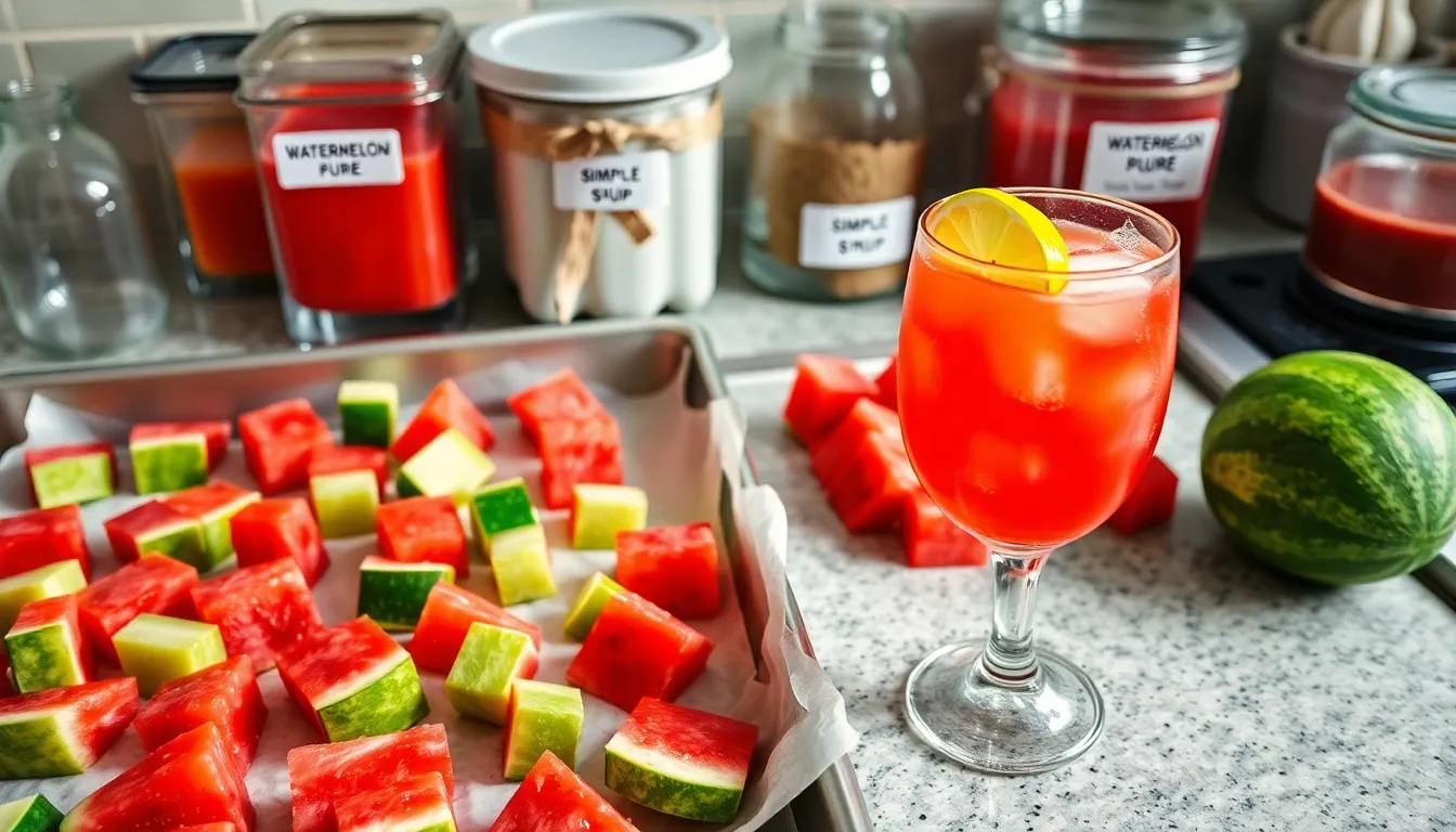 Easy Watermelon Daiquiri Recipe: Perfect Summer Cocktail in 5 Minutes 12 Easy Watermelon Daiquiri Recipe: Perfect Summer Cocktail in 5 Minutes 11