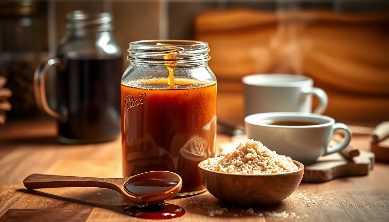 Homemade Brown Sugar Coffee Syrup Recipe (3 Ingredients + 10 Minutes!) 14 Homemade Brown Sugar Coffee Syrup Recipe (3 Ingredients + 10 Minutes!) 13