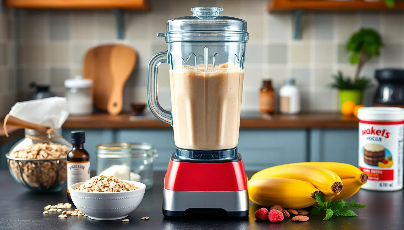 Healthy Cake Batter Protein Shake Recipe: Tastes Like Birthday Cake 14 Healthy Cake Batter Protein Shake Recipe: Tastes Like Birthday Cake 13