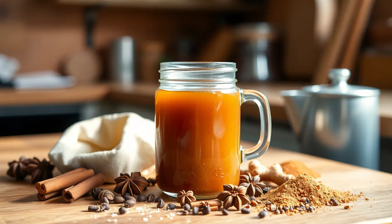 Homemade Gingerbread Coffee Syrup Recipe (Ready in 15 Minutes!) 14 Homemade Gingerbread Coffee Syrup Recipe (Ready in 15 Minutes!) 13