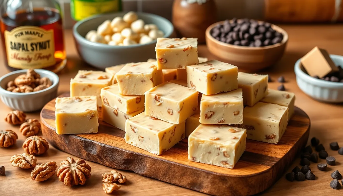 Perfect Maple Walnut Fudge Recipe: Easy Homemade Holiday Treat in 30 Minutes 13