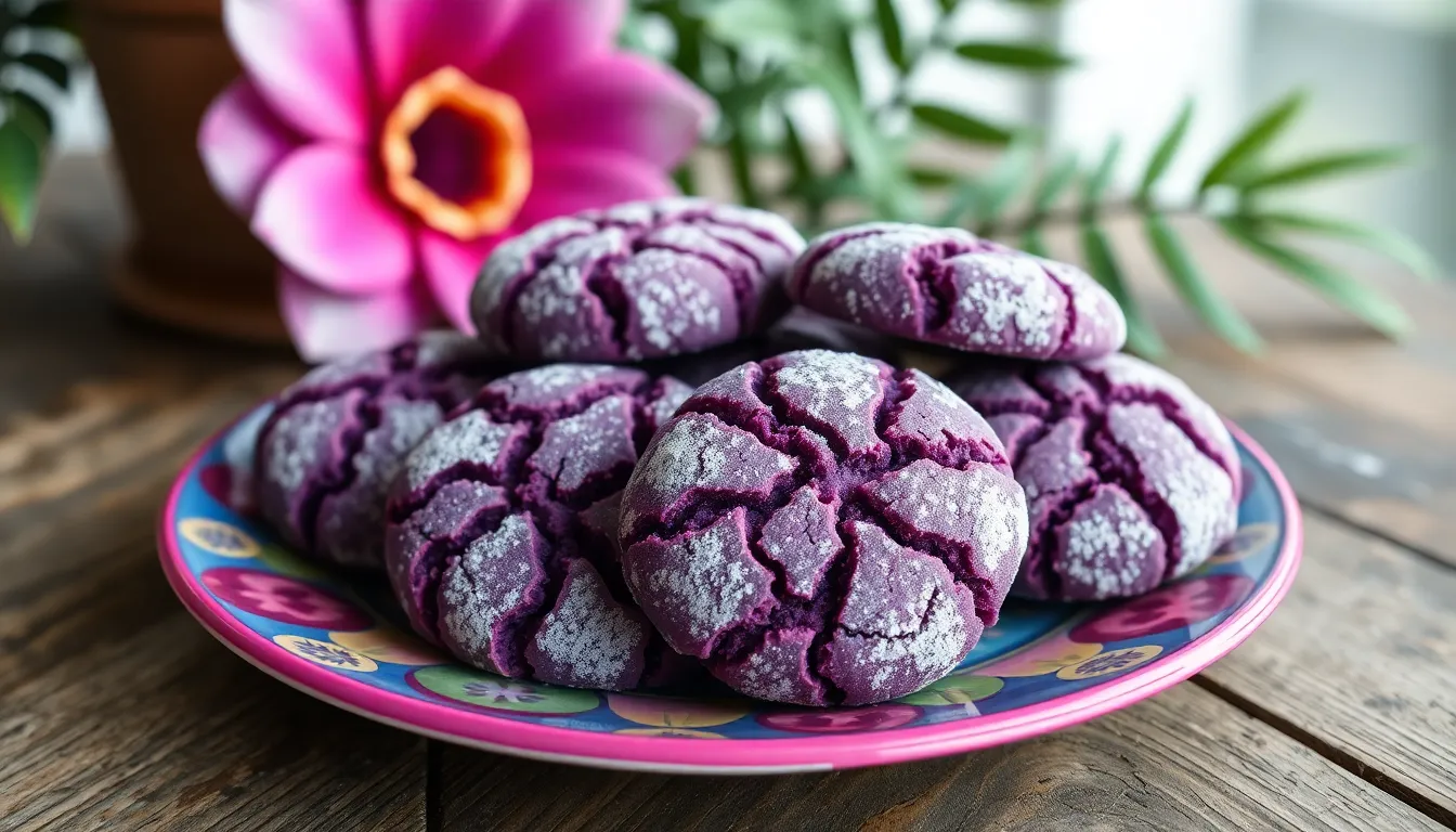 Ube Crinkle Cookies: Easy Purple Filipino Recipe That Will Wow Everyone 14 Ube Crinkle Cookies: Easy Purple Filipino Recipe That Will Wow Everyone 13