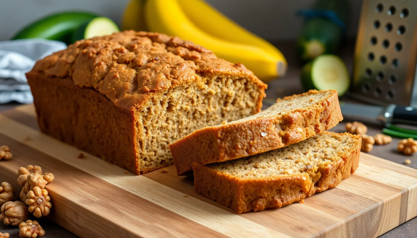 Easy Zucchini Banana Nut Bread Recipe: Moist, Flavorful & Perfect for Using Garden Zucchini 13