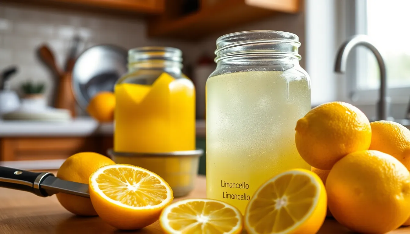 Easy Homemade Limoncello Recipes: Traditional Italian & Quick 3-Hour Methods 18 Easy Homemade Limoncello Recipes: Traditional Italian & Quick 3-Hour Methods 17