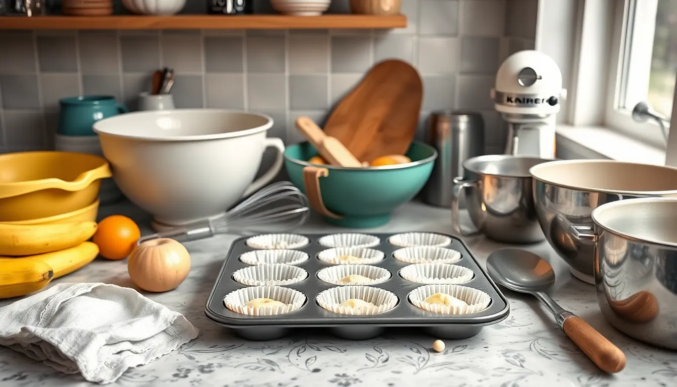 Easy Banana Cream Cheese Muffins Recipe - Moist & Delicious 1