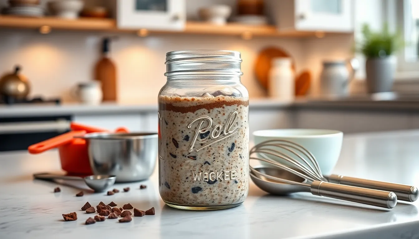 Brownie Batter Overnight Oats Recipe: 5-Minute Healthy Chocolate Breakfast 1
