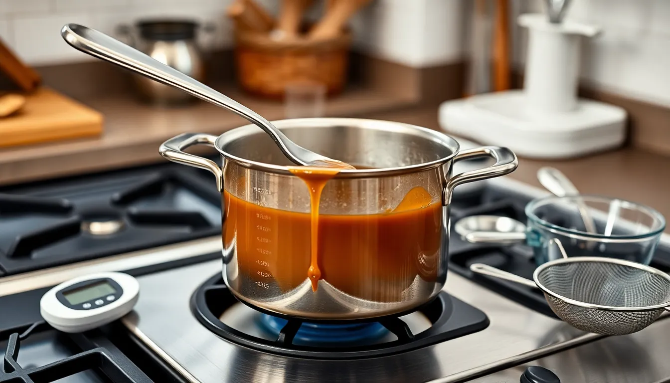 How to Make Rich Caramel Coffee Syrup at Home (Better Than Store-Bought!) 1