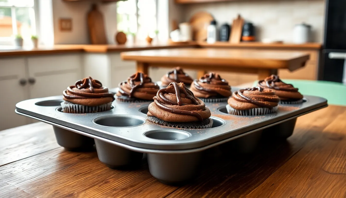 Easy Chocolate Lava Cupcakes Recipe: Perfect Molten Centers in 30 Minutes 1