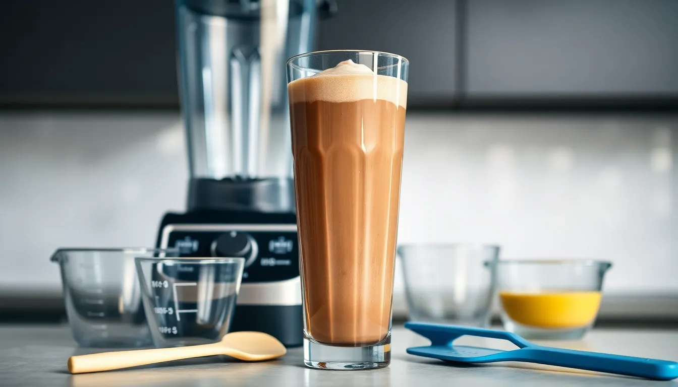 The Ultimate Chocolate Peanut Butter Protein Shake Recipe (Ready in 5 Minutes!) 1