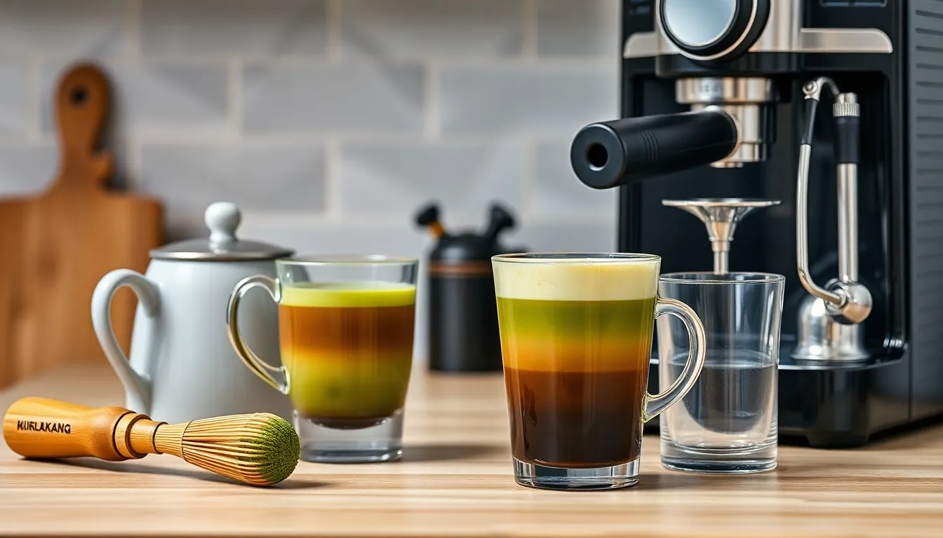 How to Make a Dirty Matcha Latte at Home: Easy Recipe & Pro Tips 2 How to Make a Dirty Matcha Latte at Home: Easy Recipe & Pro Tips 1