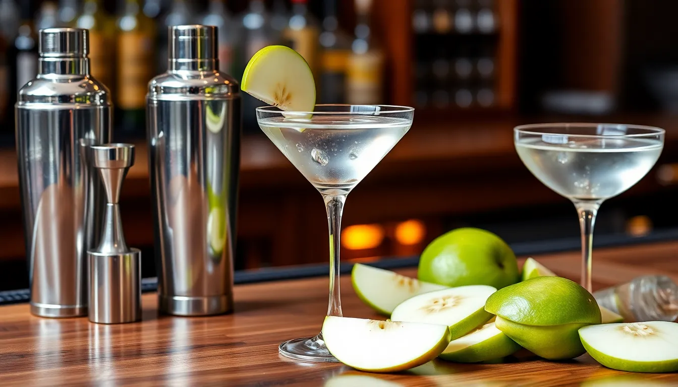 Green Apple Martini Recipe: Perfect Cocktail for Any Occasion (Easy Steps) 2 Green Apple Martini Recipe: Perfect Cocktail for Any Occasion (Easy Steps) 1
