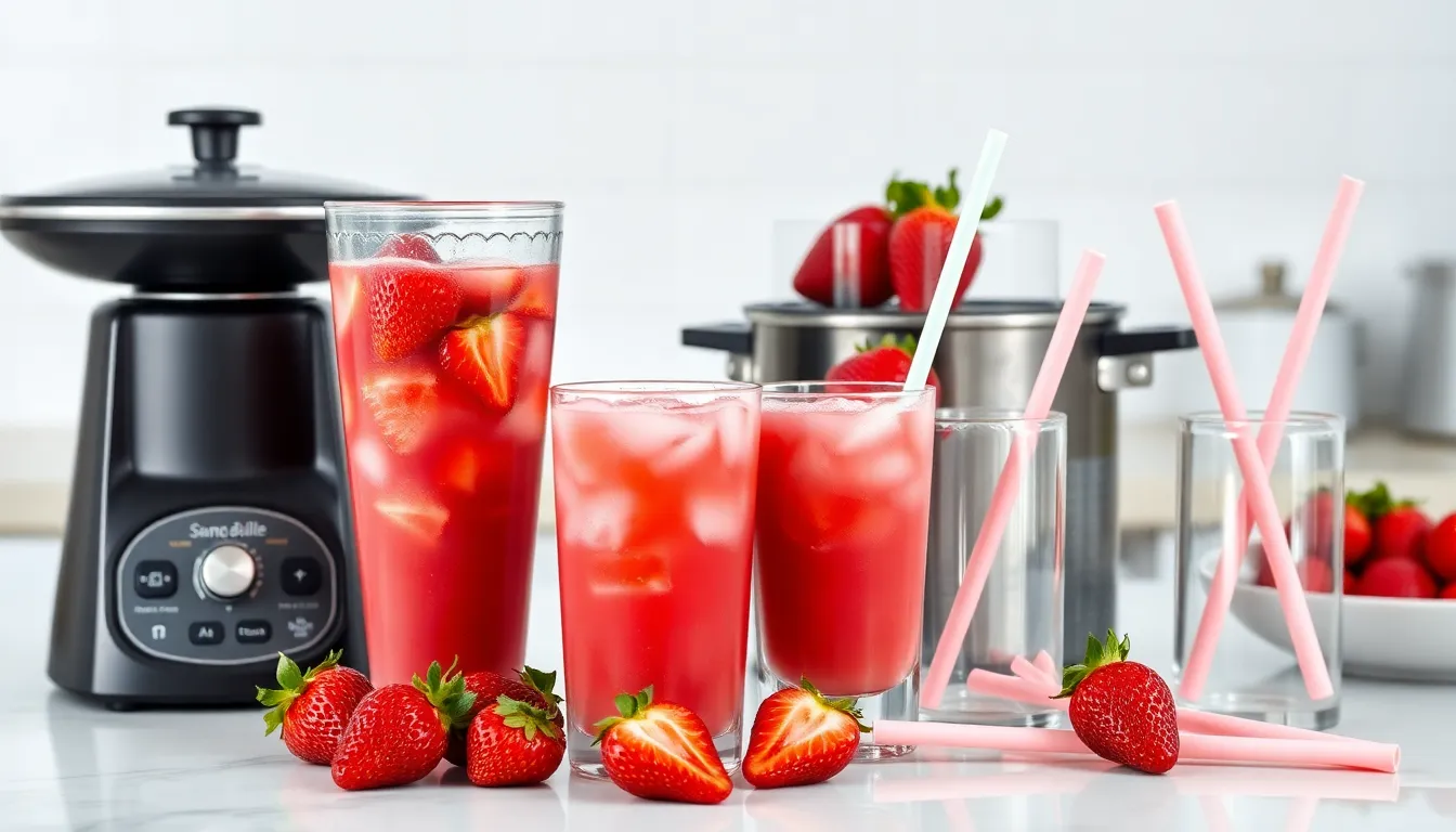 How to Make Strawberry Boba at Home: Easy Recipe with Chewy Tapioca Pearls 2 How to Make Strawberry Boba at Home: Easy Recipe with Chewy Tapioca Pearls 1